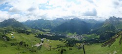 Archiv Foto Webcam Lech-Zürs: Kriegerhorn Panoramablick 09:00