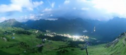 Archiv Foto Webcam Lech-Zürs: Kriegerhorn Panoramablick 01:00