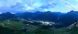 Archiv Foto Webcam Lech-Zürs: Kriegerhorn Panoramablick 03:00