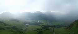 Archiv Foto Webcam Lech-Zürs: Kriegerhorn Panoramablick 09:00