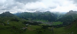 Archiv Foto Webcam Lech-Zürs: Kriegerhorn Panoramablick 17:00