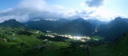 Archiv Foto Webcam Lech-Zürs: Kriegerhorn Panoramablick 01:00