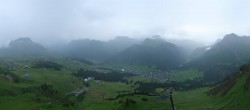 Archiv Foto Webcam Lech-Zürs: Kriegerhorn Panoramablick 01:00