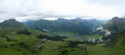 Archiv Foto Webcam Lech-Zürs: Kriegerhorn Panoramablick 02:00