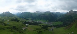Archiv Foto Webcam Lech-Zürs: Kriegerhorn Panoramablick 04:00