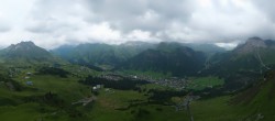 Archiv Foto Webcam Lech-Zürs: Kriegerhorn Panoramablick 08:00