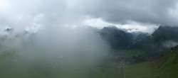 Archiv Foto Webcam Lech-Zürs: Kriegerhorn Panoramablick 10:00