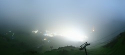 Archiv Foto Webcam Lech-Zürs: Kriegerhorn Panoramablick 01:00