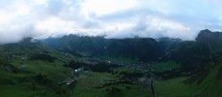 Archiv Foto Webcam Lech-Zürs: Kriegerhorn Panoramablick 05:00