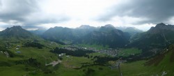 Archiv Foto Webcam Lech-Zürs: Kriegerhorn Panoramablick 15:00