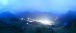 Archiv Foto Webcam Lech-Zürs: Kriegerhorn Panoramablick 03:00
