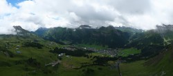 Archiv Foto Webcam Lech-Zürs: Kriegerhorn Panoramablick 09:00