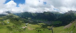Archiv Foto Webcam Lech-Zürs: Kriegerhorn Panoramablick 13:00