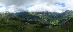 Archiv Foto Webcam Lech-Zürs: Kriegerhorn Panoramablick 15:00