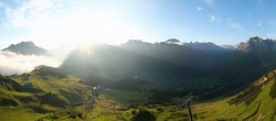 Archiv Foto Webcam Lech-Zürs: Kriegerhorn Panoramablick 05:00