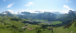 Archiv Foto Webcam Lech-Zürs: Kriegerhorn Panoramablick 09:00