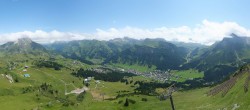 Archiv Foto Webcam Lech-Zürs: Kriegerhorn Panoramablick 11:00