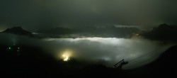Archiv Foto Webcam Lech-Zürs: Kriegerhorn Panoramablick 01:00