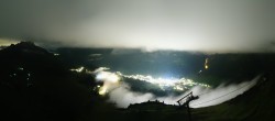 Archiv Foto Webcam Lech-Zürs: Kriegerhorn Panoramablick 23:00