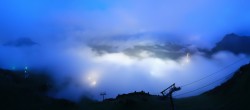 Archiv Foto Webcam Lech-Zürs: Kriegerhorn Panoramablick 03:00