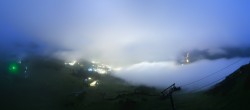 Archiv Foto Webcam Lech-Zürs: Kriegerhorn Panoramablick 03:00