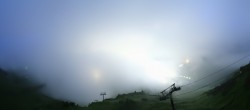 Archiv Foto Webcam Lech-Zürs: Kriegerhorn Panoramablick 03:00