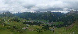Archiv Foto Webcam Lech-Zürs: Kriegerhorn Panoramablick 13:00