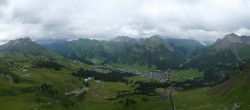 Archiv Foto Webcam Lech-Zürs: Kriegerhorn Panoramablick 15:00
