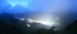 Archiv Foto Webcam Lech-Zürs: Kriegerhorn Panoramablick 03:00