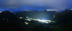 Archiv Foto Webcam Lech-Zürs: Kriegerhorn Panoramablick 03:00