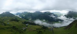 Archiv Foto Webcam Lech-Zürs: Kriegerhorn Panoramablick 09:00