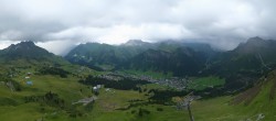 Archiv Foto Webcam Lech-Zürs: Kriegerhorn Panoramablick 17:00