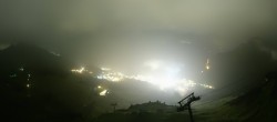 Archiv Foto Webcam Lech-Zürs: Kriegerhorn Panoramablick 23:00