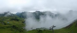 Archiv Foto Webcam Lech-Zürs: Kriegerhorn Panoramablick 09:00