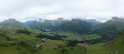 Archiv Foto Webcam Lech-Zürs: Kriegerhorn Panoramablick 09:00