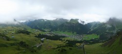 Archiv Foto Webcam Lech-Zürs: Kriegerhorn Panoramablick 17:00