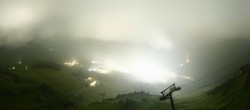 Archiv Foto Webcam Lech-Zürs: Kriegerhorn Panoramablick 23:00