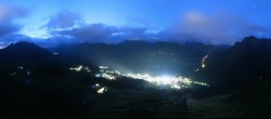 Archiv Foto Webcam Lech-Zürs: Kriegerhorn Panoramablick 03:00