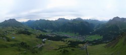 Archiv Foto Webcam Lech-Zürs: Kriegerhorn Panoramablick 06:00