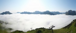 Archiv Foto Webcam Lech-Zürs: Kriegerhorn Panoramablick 07:00