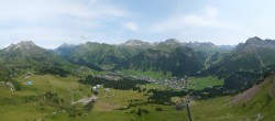 Archiv Foto Webcam Lech-Zürs: Kriegerhorn Panoramablick 13:00