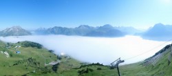 Archiv Foto Webcam Lech-Zürs: Kriegerhorn Panoramablick 01:00