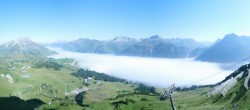 Archiv Foto Webcam Lech-Zürs: Kriegerhorn Panoramablick 03:00