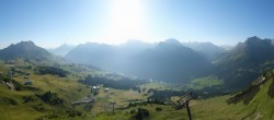 Archiv Foto Webcam Lech-Zürs: Kriegerhorn Panoramablick 07:00