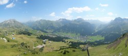 Archiv Foto Webcam Lech-Zürs: Kriegerhorn Panoramablick 11:00