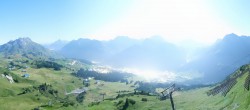 Archiv Foto Webcam Lech-Zürs: Kriegerhorn Panoramablick 23:00
