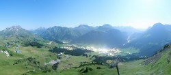 Archiv Foto Webcam Lech-Zürs: Kriegerhorn Panoramablick 20:00