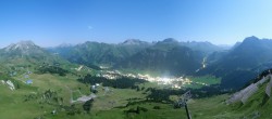 Archiv Foto Webcam Lech-Zürs: Kriegerhorn Panoramablick 22:00