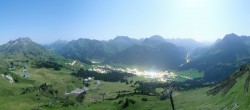 Archiv Foto Webcam Lech-Zürs: Kriegerhorn Panoramablick 01:00