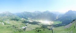 Archiv Foto Webcam Lech-Zürs: Kriegerhorn Panoramablick 03:00